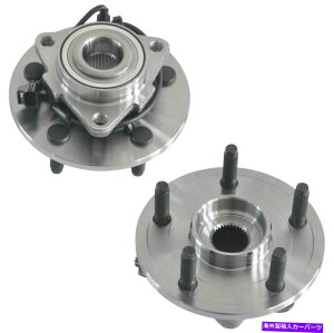 Wheel Hub Bearing SP500100�́A�����s�b�N�A�b�v�g���b�N�p�̑O�փn�u�x�A�����O�y�A�Z�b�g���������܂�w/ abs ca SP500100 Replace Front Wheel Hub Bearing Pair Set for Ram Pickup Truck w/ ABS CA�y���s�A���i�z