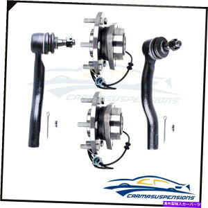 Wheel Hub Bearing 2004-2007���Y�A���}�_�^�C�^���t�����g�z�C�[���x�A�����O�n�uw/abs�A�E�^�[�^�C���b�h Fits 2004-2007 Nissan Armada Titan Front Wheel Bearing Hubs w/ABS Outer Tie Rod�y���s�A���i�z
