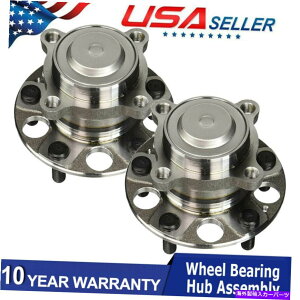 Wheel Hub Bearing 15-20 ACURA TLX FWD̍փxAOƃnuAZuyA Pair Left & Right Rear Wheel Bearing and Hub Assembly for 15-20 Acura TLX FWD
