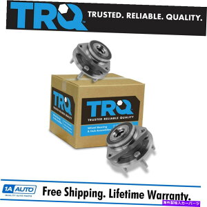 Wheel Hub Bearing TRQ�z�C�[���x�A�����O���n�u�A�Z���u���t�����gLH RH�L�b�g�y�A�Z�b�g2�̃V�{���[�N���[�Y TRQ Wheel Bearing & Hub Assembly Front LH RH Kit Pair Set of 2 for Chevy Cruze�y���s�A���i�z