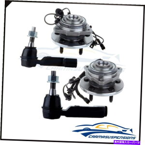 Wheel Hub Bearing 03-05�̃W�[�v���o�e�B�t�����g�z�C�[���x�A�����O�n�u�O�e�B�G���h�G���hw/ abs4set For 03-05 Jeep Liberty Front Wheel Bearing Hub Outer TieRod End w/ ABS 4set�y���s�A���i�z