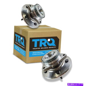 Wheel Hub Bearing 97-00�t�H�[�h�s�b�N�A�b�v�g���b�NF150�p��TRQ�t�����g�z�C�[���x�A�����O���n�u�A�Z���u���y�A�Z�b�g TRQ Front Wheel Bearing & Hub Assembly Pair Set for 97-00 Ford Pickup Truck F150�y���s�A���i