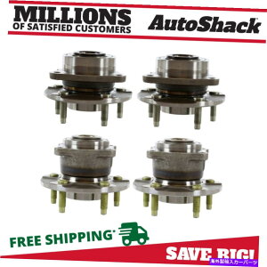 Wheel Hub Bearing �y��vue 2006�|���e�B�A�b�N�g�����g�̂��߂�4�̑O�ւƌ�ւ̃n�u�x�A�����O�Z�b�g Front and Rear Wheel Hub Bearings Set of 4 for Saturn Vue 2006 Pontiac Torrent�y���s�A���i�z