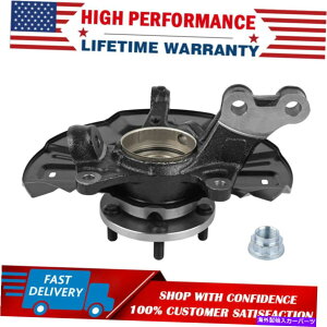 Wheel Hub Bearing 09-13g^}gbNX2.4L̃tgzC[xAOnuXeAOibNAZu Front Left Wheel Bearing Hub Steering Knuckle Assy For 09-13 Toyota Matrix 2.4L