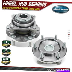 Wheel Hub Bearing �g���^4runner FJ�N���[�U�[�^�R�}���N�T�X��2x�t�����g�z�[���n�u�x�A�����O�A�Z���u�� 2x Front Wheel Hub Bearing Assembly for Toyota 4Runner FJ Cruiser Tacoma Lexus�y���s�A���i�z