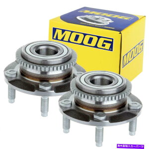Wheel Hub Bearing 1994-04�t�H�[�h�}�X�^���O5.4L 5.8L V8�̃��[�O�t�����g�z�[���n�u�x�A�����O�A�Z���u���y�A MOOG Front Wheel Hub Bearing Assembly Pair for 1994-04 Ford Mustang 5.4L 5.8L V8�y���s�A���i�z