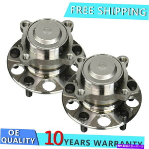 Wheel Hub Bearing 15-20 ACURA TLX FWD̍փxAOƃnuAZuyA Pair Left & Right Rear Wheel Bearing and Hub Assembly for 15-20 Acura TLX FWD