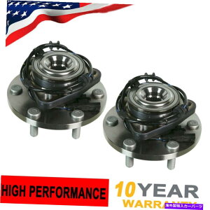 Wheel Hub Bearing 2017-2020���Y�A���}�_2014-2019�C���t�B�j�e�BQX80�̃y�A�t�����g�z�C�[���x�A�����O�n�u Pair Front Wheel Bearing Hub for 2017-2020 Nissan Armada 2014-2019 Infiniti QX80