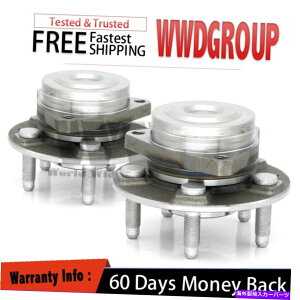 Wheel Hub Bearing 16-17�V�{���[�J�}����2�{�̑O�փn�u�x�A�����O�A�Z���u���[���� 2x Front Wheel Hub Bearing Asseembly Replacement For 16-17 Chevrolet Camaro