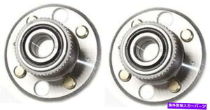 Wheel Hub Bearing 1992�N�̃n�u�x�A�����OAcura Integra Fit 4 Wheer ABS Only-Rear�y�A Hub Bearing for 1992 Acura Integra Fit 4 WHEEL ABS Only-Rear Pair�y���s�A���i�z