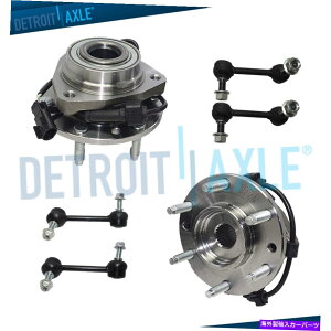 Wheel Hub Bearing 6PCtgzC[xAOrCbN[jAV{[gCuCU[Gh[̂߂̃nuXEFCo[ 6pc Front Wheel Bearing Hub Sway Bars for Buick Rainier Chevy Trailblazer Envoy