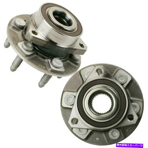 Wheel Hub Bearing �y�A�t�����g���A�z�C�[���x�A�����O�n�u17 18 19�V�{���[�g���o�[�XGMC�A�J�f�B�AG10 Pair Front Rear Wheel Bearing Hub for 17 18 19 Chevy Traverse GMC Acadia G10�y���s�A���i�z