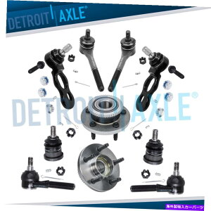 Wheel Hub Bearing 1997N2002Ñ^EJ[NErNgȂOփxAOnu{[WCgeBG Front Wheel Bearing Hub Ball Joint Tierod for 1997-2002 Town Car Crown Victoria