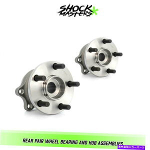 Wheel Hub Bearing 2005�N����2009�N�̃X�o���A�E�g�o�b�NAWD�̃��A�y�A�z�C�[���x�A�����O�ƃn�u�A�Z���u�� Rear Pair Wheel Bearing & Hub Assembly For 2005-2009 Subaru Outback AWD�y���s�A���i�z