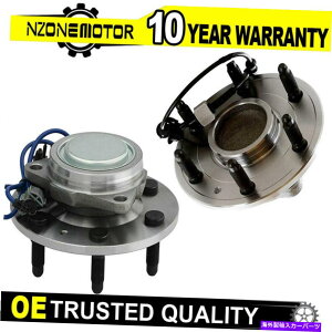 Wheel Hub Bearing V{[Vo[hGMCVGGXJ[h1500 2WD̑OփxAOnuyA Pair Front Wheel Bearing Hub For Chevy Silverado GMC Sierra Escalade 1500 2WD