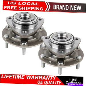 Wheel Hub Bearing 2006�N����2014�N��Kia Sedona Entourage�̃t�����g�z�C�[���x�A�����O�ƃn�u�A�Z���u�� Pair Front Wheel Bearing & Hub Assembly For 2006 - 2014 Kia Sedona Entourage