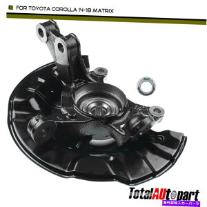 Wheel Hub Bearing g^J[̃tghCo[zC[xAOnuibNAZu14-18}gbNX Front Driver Wheel Bearing Hub Knuckle Assembly for Toyota Corolla 14-18 Matrix