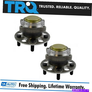 Wheel Hub Bearing TRQ���A�z�C�[���x�A�����O���n�u�A�Z���u���y�A�z���_���b�W���C��FWD��LH��RH�T�C�h TRQ Rear Wheel Bearing & Hub Assembly Pair LH & RH Sides for Honda Ridgeline FWD�y���s�A���i�z