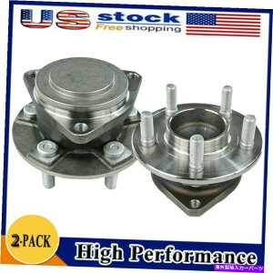 Wheel Hub Bearing 2012N2016Ñ_bW[d`W[300 RWD 2WD2̑OփxAOƃnu 2 Front Wheel Bearing & Hub For 2012-2016 Dodge Charger Challenger 300 RWD 2WD