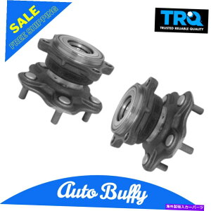 Wheel Hub Bearing TRQ���A�v���X�z�C�[���x�A�����O���n�u�A�Z���u���y�A�͓��Y350Z�C���t�B�j�e�B�ɓK�����܂� TRQ Rear Pre-Pressed Wheel Bearing & Hub Assembly Pair Fits Nissan 350Z Infiniti�y���s�A���i�z