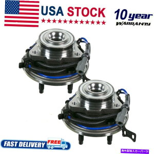 Wheel Hub Bearing �t�H�[�h�G�N�X�v���[���[�X�|�[�cTrac Mercury Mountaineer�̑O�փn�u�x�A�����O�y�A2�y�A2 Front Wheel Hub Bearings Pair 2 for Ford Explorer Sport Trac Mercury Mountaineer�y���s�A���i�z