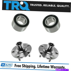 Wheel Hub Bearing TRQ 4s[XtgzC[xAOnuZbgg^J2.4LLHRHTCh TRQ 4 Piece Front Wheel Bearing & Hub Set LH & RH Sides for Toyota Camry 2.4L