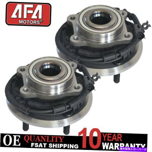 Wheel Hub Bearing 2008年から2012年のクライスラータウンアンドカントリーのペア2リアホイールベアリングとハブアセンブリ Pair 2 Rear Wheel Bearing And Hub Assembly for 2008-2012 Chrysler Town & Country