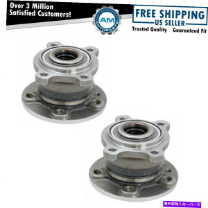 Wheel Hub Bearing փxAOƃnuAZuyAAWD{{XC60RHTCh Rear Wheel Bearing & Hub Assembly Pair LH RH Sides for AWD Volvo XC60