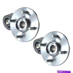 Wheel Hub Bearing �y��SC1 SC2 SL1�p�̐V���������p�t�����g�z�[���x�A�����O�y�A Moog New Replacement Front Wheel Hub Bearings Pair For Saturn SC1 SC2 SL SL1�y���s�A���i�z