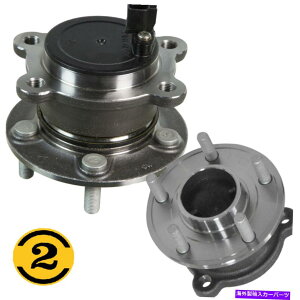 Wheel Hub Bearing 2005-19J[MKC 2013-2018 Ford C-Max EscapẽyAzC[xAOnuA Pair Wheel Bearing Hub Rear For 2005-19 Lincoln MKC 2013-2018 Ford C-Max Escape