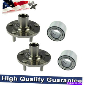 Wheel Hub Bearing �i2�j�t�����g�z�C�[���x�A�����O���n�u�A�Z���u���t�B�b�g2009-2012 2013 Mazda 6 W/ABS 510102 (2) Front Wheel Bearing & Hub Assembly fits 2009-2012 2013 Mazda 6 w/ABS 510102