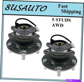 Wheel Hub Bearing 後輪ハブベアリングアセンブリフィットスズキSX4 2007-2013（AWD）（ペア）。 REAR Wheel Hub Bearing Assembly Fit SUZUKI SX4 2007-2013 (AWD) (PAIR).