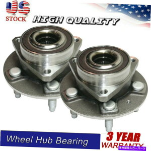 Wheel Hub Bearing 2�V�{���[�J�}���L���f���b�NCTS 2008 2009-2019�p��2�̃t�����g�z�C�[���x�A�����O���n�u 2 Front or Rear Wheel Bearing & Hub for Chevy Camaro Cadillac CTS 2008 2009-2019�y���s�A���i�z