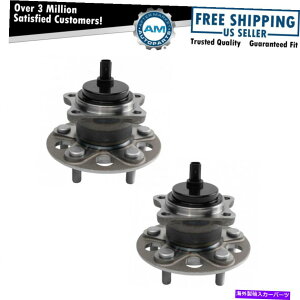 Wheel Hub Bearing 18-19のトヨタC-HRの2PC後輪ベアリングとハブアセンブリペア 2pc Rear Wheel Bearing & Hub Assembly Pair for 18-19 Toyota C-HR