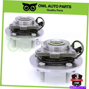 Wheel Hub Bearing �i2�j2002 2003 2004 2005 Dodge Ram 1500 5-Lug ABS�̑O�փx�A�����O�n�u (2) Front Wheel Bearing Hub for 2002 2003 2004 2005 Dodge Ram 1500 5-Lug ABS�y���s�A���i�z