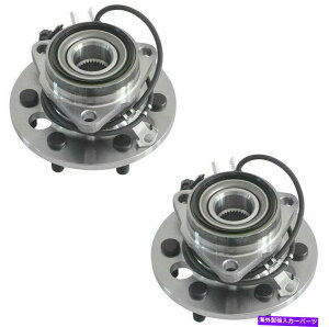 Wheel Hub Bearing �y�A4WD�t�����g�z�C�[���x�A�����O�n�u�pGMC K1500 Suburban K2500 Yukon Tahoe Pair 4WD Front Wheel Bearing Hub for Chevy GMC K1500 Suburban K2500 Yukon Tahoe�y���s�A���i�z