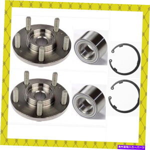 Wheel Hub Bearing ��փn�u���x�A�����OW/�X�i�b�v�����O�z���_S2000 2000-2009�y�A�t�@�[�X�g�V�b�s���O REAR WHEEL HUB & BEARING W/SNAP RING HONDA S2000 2000-2009 PAIR FAST SHIPPING�y���s�A���i�z