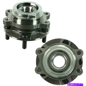 Wheel Hub Bearing 2009-20142xtgzC[xAOƃnu2011-2017NGXg513338 2X Front Wheel Bearing & Hub For 2009-2014 Nissan Murano 2011-2017 Quest 513338