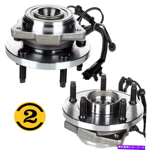 Wheel Hub Bearing ジープラングラー07-16 O2の2xフロントドライバーと旅客機のハブベアリングアセンブリ 2x Front Driver And Passenger Wheel Hub Bearing assy for Jeep Wrangler 07-16 O2