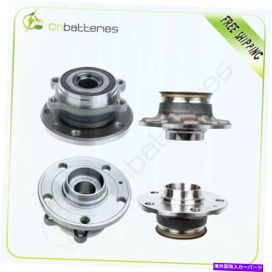 Wheel Hub Bearing Audi A3 2009 2010-2013zC[xAO2tg + 2A̍ƉEɓK Fits Audi A3 2009 2010-2013 Wheel Bearing 2 Front + 2 Rear Left & Right Side