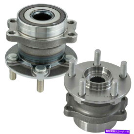 Wheel Hub Bearing 2014-2018の2PCS後輪ベアリングとハブアセンブリSubaru Impreza Forester 2pcs Rear Wheel Bearing & Hub Assembly For 2014-2018 Subaru Impreza Forester FL