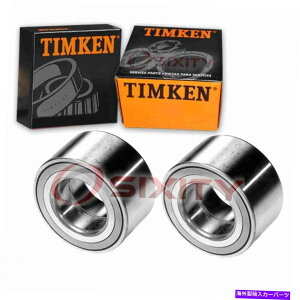 Wheel Hub Bearing 2 PC Timkenフロントホイールベアリング2007-2018レクサスES350車軸ドライブトレインIE 2 pc Timken Front Wheel Bearings for 2007-2018 Lexus ES350 Axle Drivetrain ie
