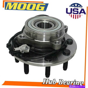 Wheel Hub Bearing ���[�O�t�����g�z�C�[���x�A�����O���n�u2000-2002�_�b�W����2500 3500 W/ABS 4WD MOOG Front Wheel Bearing & Hub For 2000-2002 Dodge Ram 2500 3500 w/ABS 4WD�y���s�A���i�z