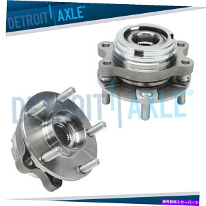 Wheel Hub Bearing 2013-2019̃tgzC[xAOƃnuYpXt@C_[NGXgInfiniti QX60 Front Wheel Bearing and Hubs for 2013-2019 Nissan Pathfinder Quest Infiniti QX60