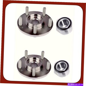 Wheel Hub Bearing 2�~�c�r�VOutlander 2007-2015�̑O�փn�u�ƃx�A�����O�V���������z�� 2 FRONT WHEEL HUB & BEARING FOR MITSUBISHI OUTLANDER 2007-2015 NEW FAST SHIPPING�y���s�A���i�z