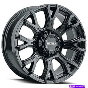 �z�C�[���@4�{�Z�b�g 17x9�E���g��123BK�X�R�[�s�I���O���X�u���b�N�z�C�[��6x135�i18mm�j�Z�b�g4 17x9 Ultra 123BK Scorpion Gloss Black Wheels 6x135 (18mm) Set of 4�y���s�A���i�z