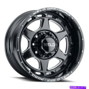 �z�C�[���@4�{�Z�b�g 22x12�n�ڃI�t���[�hw123�A���S���u���b�N�~�����O�z�C�[��8x180�i-44mm�j�Z�b�g4 22x12 WELD Off-Road W123 Aragon Black Milled Wheels 8x180 (-44mm) Set of 4�y���s�A���i�z