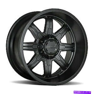 �z�C�[���@4�{�Z�b�g 18x9�E���g��229SB���i�X�T�e���u���b�N�z�C�[��8x6.5�i12mm�j�Z�b�g4 18x9 Ultra 229SB Menace Satin Black Wheels 8x6.5 (12mm) Set of 4�y���s�A���i�z
