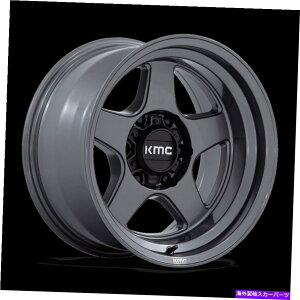 zC[@4{Zbg 17x8.5 kmc km728{}bgAgTCgzC[6x4.5i18mmjZbg4 17x8.5 KMC KM728 Lobo Matte Anthracite Wheels 6x4.5 (18mm) Set of 4