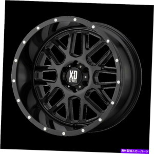 ホイール 4本セット 18x8 XDシリーズXD820グロスブラックホイール5x4.5(38mm)セット4 18x8 XD Series XD820 Gloss Black Wheels 5x4.5 (38mm) Set of 4